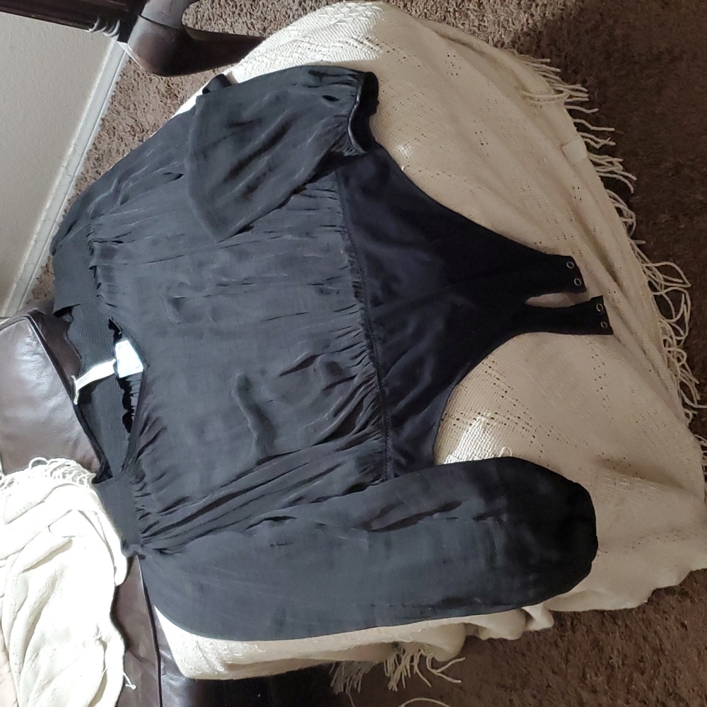 Black Free People body suit